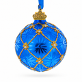 1897 Coronation Royal Glass Ball Christmas Ornament 2.4 Inches